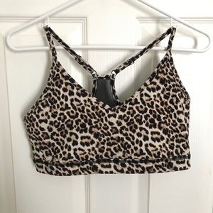 Leopard Brilliant Mesh Bra XL/ 38D-38DD